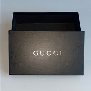 Empty Gucci Brown Box
